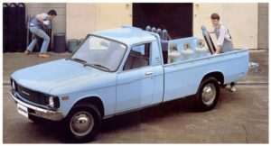 Bedford KB pickup truck blue