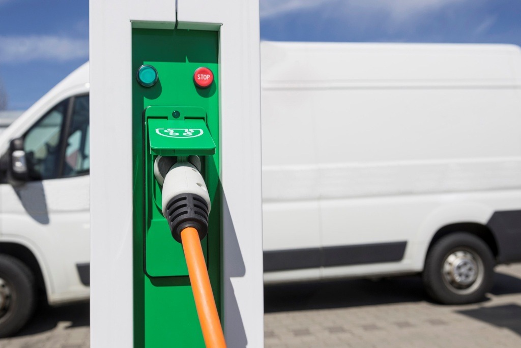 Electric van charging